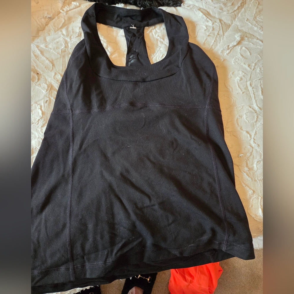 Lululemon Black Tank Size 10